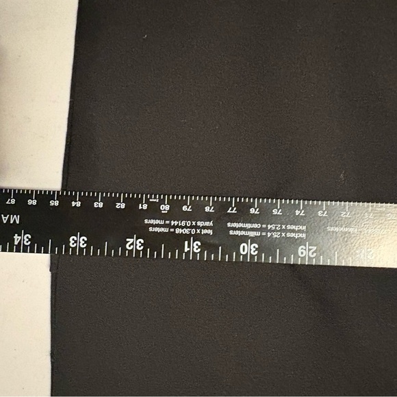 Calvin Klein Black Midi Dress with Embellished Neckline - Picture 2 of 10